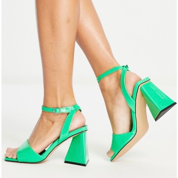 Topshop Two Part Block Heel, Size 9 NWOT - Picture 10 of 12